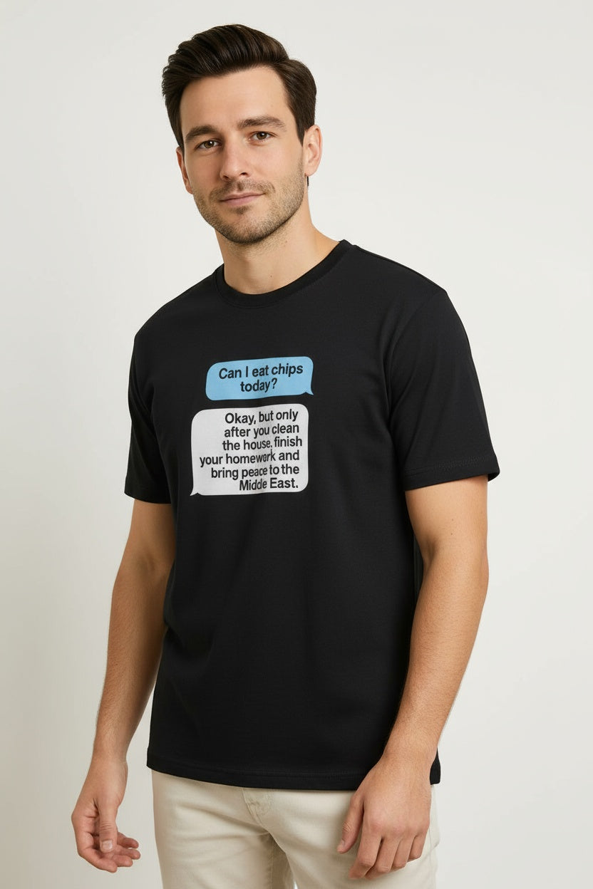 Men's Cotton Crew Neck Best Dad T-shirt